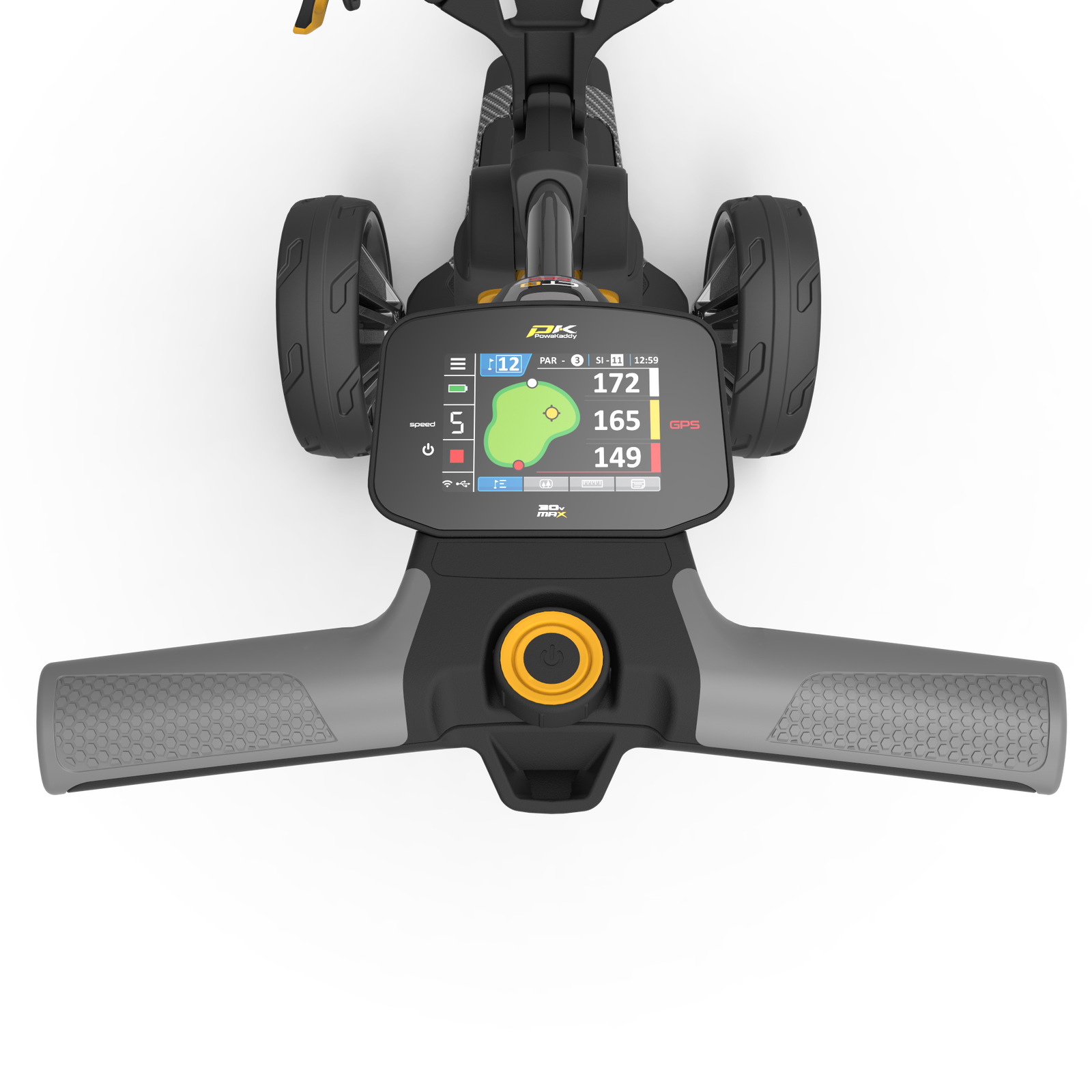 PowaKaddy unveils brand-new CT8 GPS | World’s smallest GPS electric golf trolley